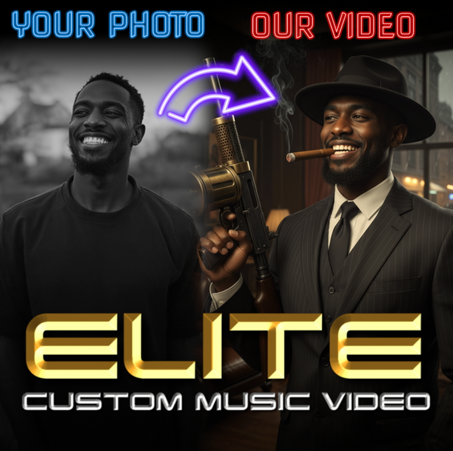 ELITE CUSTOM MUSIC VIDEO (AI + Human Edit)
